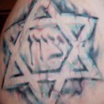Photo star of david tattoo 19.06.2019 №037 - star tattoo example - tattoovalue.net