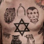 Photo star of david tattoo 19.06.2019 №045 - star tattoo example - tattoovalue.net