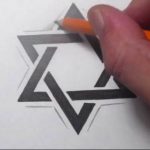 Photo star of david tattoo 19.06.2019 №046 - star tattoo example - tattoovalue.net