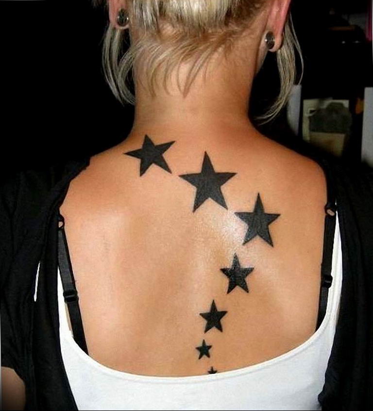 Sarah Paulson Star Starburst Neck Tattoo  Steal Her Style