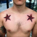 Photo star tattoo 19.06.2019 №009 - star tattoo example - tattoovalue.net