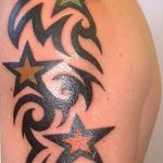 Photo star tattoo 19.06.2019 №052 - star tattoo example - tattoovalue.net