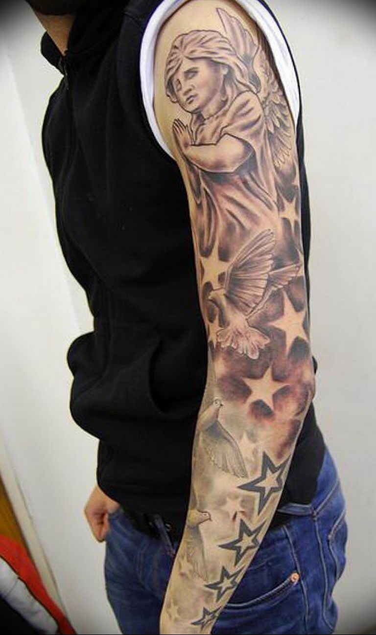 59 Wonderful Star Tattoos On Arm
