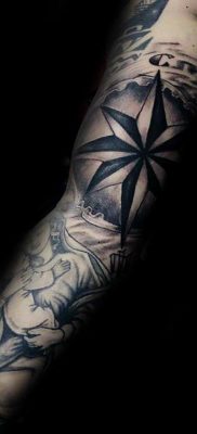Photo star tattoo on arm 19.06.2019 №065 – star tattoo example – tattoovalue.net