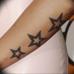 Photo star tattoo on arm 19.06.2019 №006 - star tattoo example - tattoovalue.net