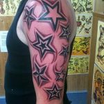 Photo star tattoo on arm 19.06.2019 №010 - star tattoo example - tattoovalue.net