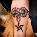 Photo star tattoo on arm 19.06.2019 №021 - star tattoo example - tattoovalue.net