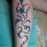 Photo star tattoo on arm 19.06.2019 №041 - star tattoo example - tattoovalue.net