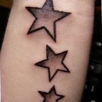 Photo star tattoo on arm 19.06.2019 №055 - star tattoo example - tattoovalue.net