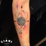 Photo star tattoo on arm 19.06.2019 №058 - star tattoo example - tattoovalue.net