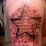 Photo star tattoo on arm 19.06.2019 №061 - star tattoo example - tattoovalue.net