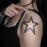 Photo star tattoo on arm 19.06.2019 №070 - star tattoo example - tattoovalue.net