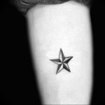 Photo star tattoo on arm 19.06.2019 №071 - star tattoo example - tattoovalue.net