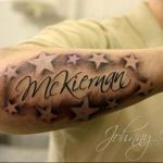 Photo star tattoo on arm 19.06.2019 №081 - star tattoo example - tattoovalue.net