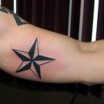 Photo star tattoo on arm 19.06.2019 №084 - star tattoo example - tattoovalue.net