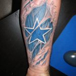 Photo star tattoo on arm 19.06.2019 №115 - star tattoo example - tattoovalue.net