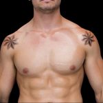 Photo star tattoo on shoulders 19.06.2019 №038 - star tattoo example - tattoovalue.net