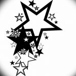 Photo star tattoo sketches 19.06.2019 №005 - star tattoo example - tattoovalue.net