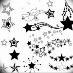 Photo star tattoo sketches 19.06.2019 №016 - star tattoo example - tattoovalue.net