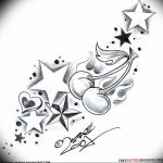 Photo star tattoo sketches 19.06.2019 №030 - star tattoo example - tattoovalue.net