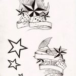 Photo star tattoo sketches 19.06.2019 №042 - star tattoo example - tattoovalue.net