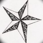 Photo star tattoo sketches 19.06.2019 №057 - star tattoo example - tattoovalue.net