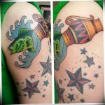 Photo tattoo aquarius zodiac sign 19.06.2019 №022 - tattoo zodiac sign - tattoovalue.net