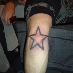 Photo tattoo star on the elbow 19.06.2019 №008 - star tattoo example - tattoovalue.net