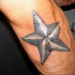Photo tattoo star on the elbow 19.06.2019 №034 - star tattoo example - tattoovalue.net
