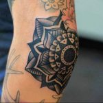 Photo tattoo star on the elbow 19.06.2019 №053 - star tattoo example - tattoovalue.net