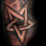 Photo tattoo star on the elbow 19.06.2019 №055 - star tattoo example - tattoovalue.net