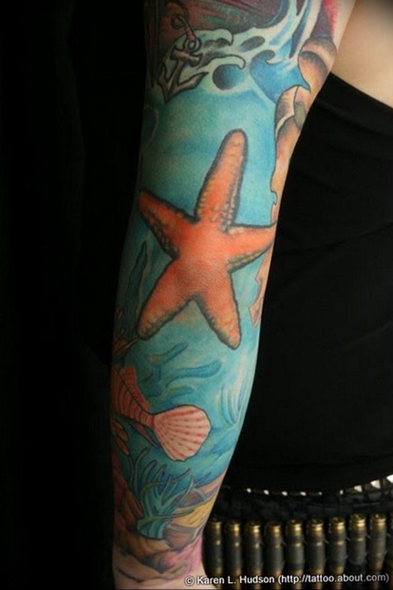 Photo tattoo star on the elbow 19.06.2019 №066 - star tattoo example - tattoovalue.net