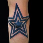 Photo tattoo star on the elbow 19.06.2019 №068 - star tattoo example - tattoovalue.net