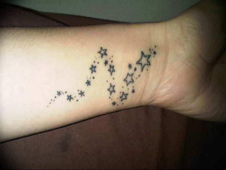 Photo tattoo star on wrist  №016 - star tattoo example -   