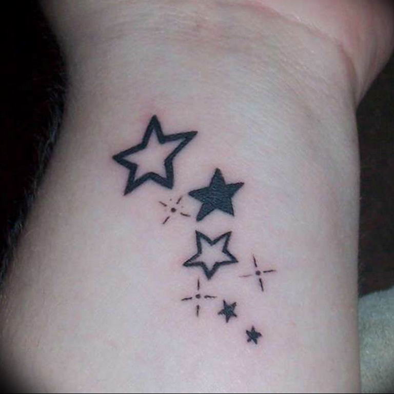 Photo tattoo star on wrist 19.06.2019 № 039 - star tattoo example - tatto.....