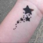 Photo tattoo star on wrist 19.06.2019 №050 - star tattoo example - tattoovalue.net