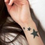 Photo tattoo star on wrist 19.06.2019 №002 - star tattoo example - tattoovalue.net