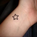 Photo tattoo star on wrist 19.06.2019 №004 - star tattoo example - tattoovalue.net
