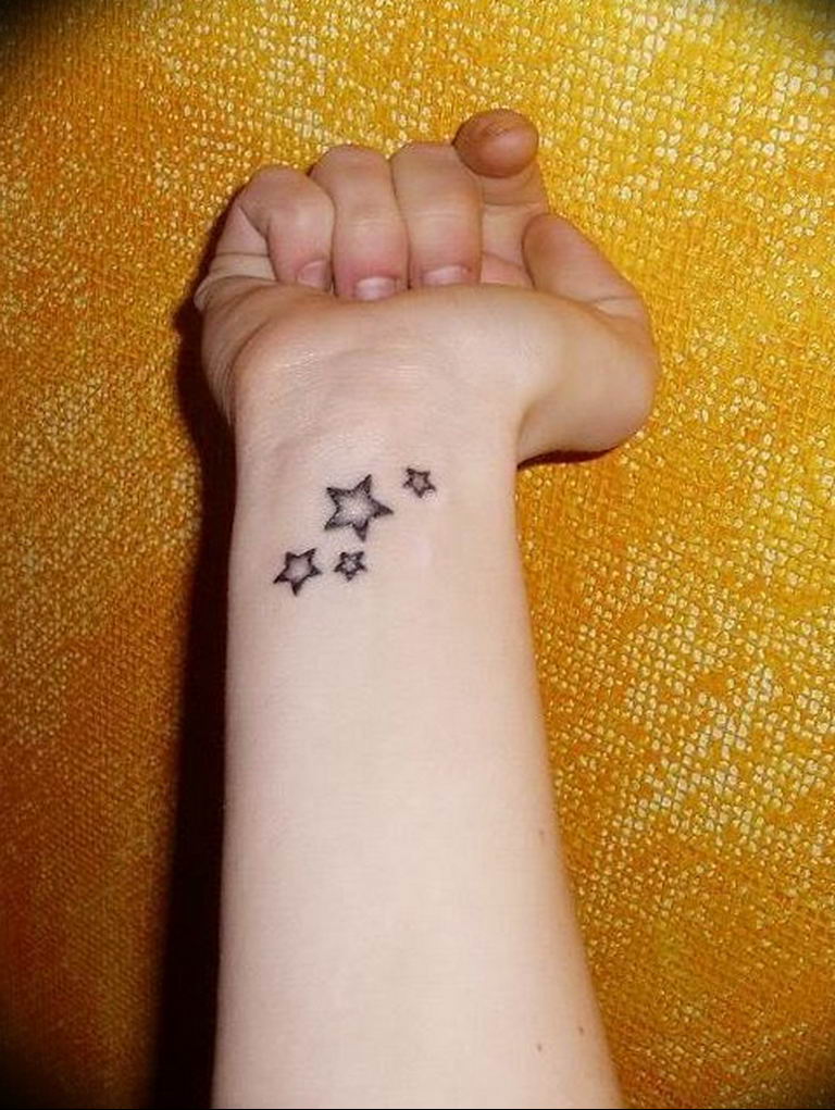 Photo tattoo star on wrist 19.06.2019 №006 - star tattoo example - tattoovalue.net