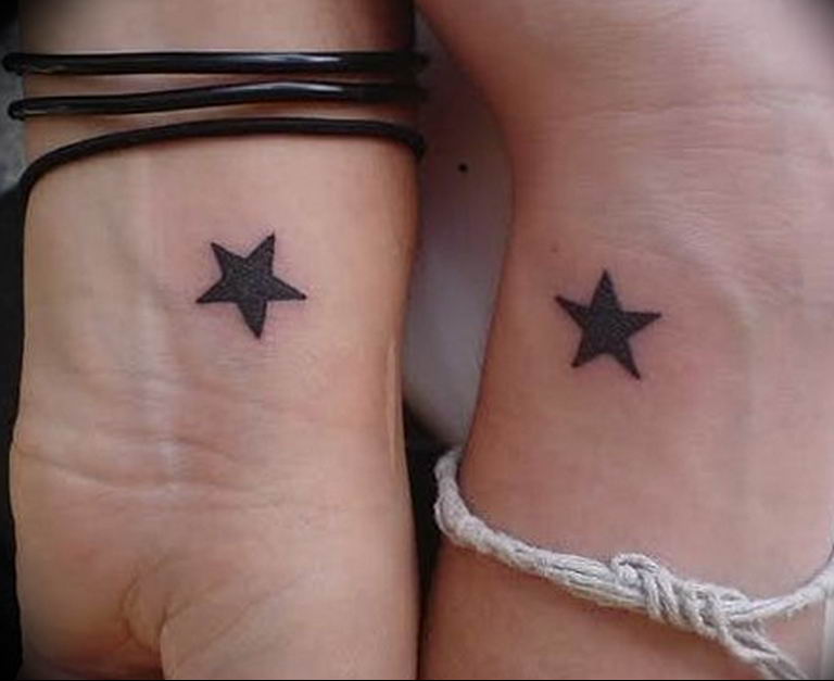Photo tattoo star on wrist 19.06.2019 №010 - star tattoo example - tattoovalue.net