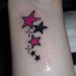 Photo tattoo star on wrist 19.06.2019 №014 - star tattoo example - tattoovalue.net