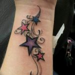 Photo tattoo star on wrist 19.06.2019 №019 - star tattoo example - tattoovalue.net