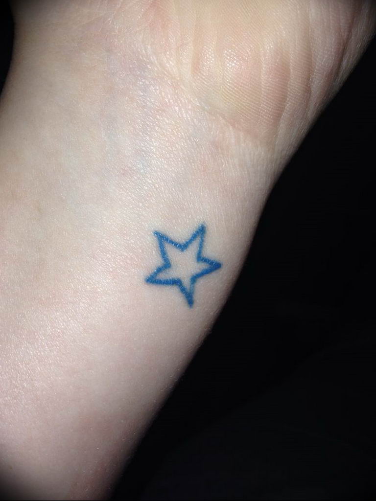 Photo tattoo star on wrist 19.06.2019 №021 - star tattoo example - tattoovalue.net