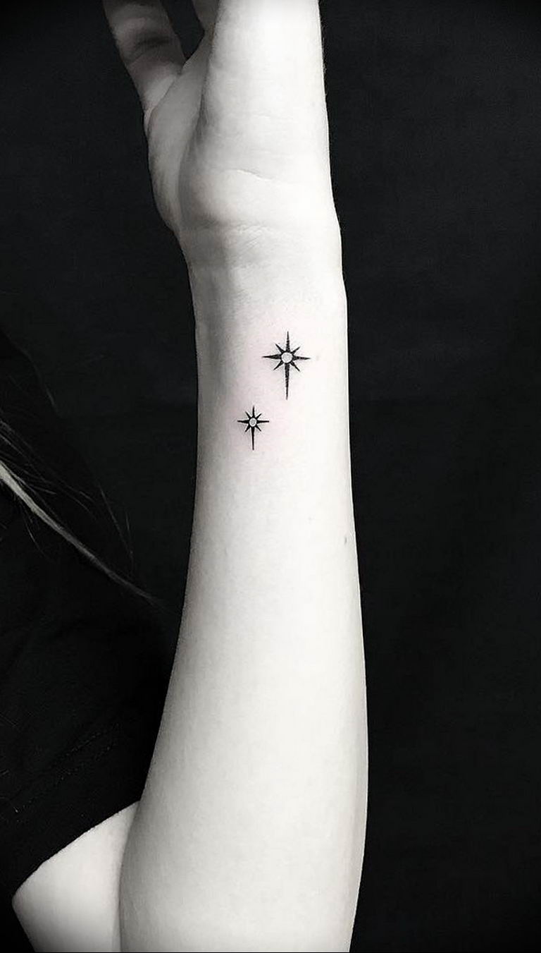Photo tattoo star on wrist 19.06.2019 №037 - star tattoo example - tattoovalue.net