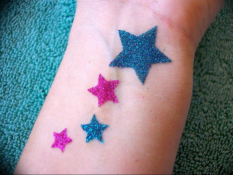 Photo tattoo star on wrist 19.06.2019 №044 - star tattoo example - tattoovalue.net
