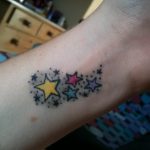 Photo tattoo star on wrist 19.06.2019 №074 - star tattoo example - tattoovalue.net