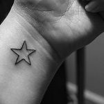 Photo tattoo star on wrist 19.06.2019 №082 - star tattoo example - tattoovalue.net