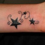 Photo tattoo star on wrist 19.06.2019 №098 - star tattoo example - tattoovalue.net