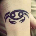 Photo tattoo zodiac sign Cancer 19.06.2019 №006 - tattoo zodiac sign - tattoovalue.net