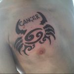 Photo tattoo zodiac sign Cancer 19.06.2019 №027 - tattoo zodiac sign - tattoovalue.net